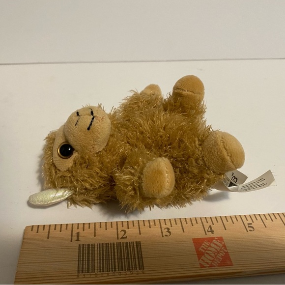 Russ Petooties Yak Plush Mini 5” Stuffed Animal Toy Tan Brown Small Beanie Beans - Picture 4 of 5